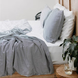 Bamboo Duvet Cover (Stripe)