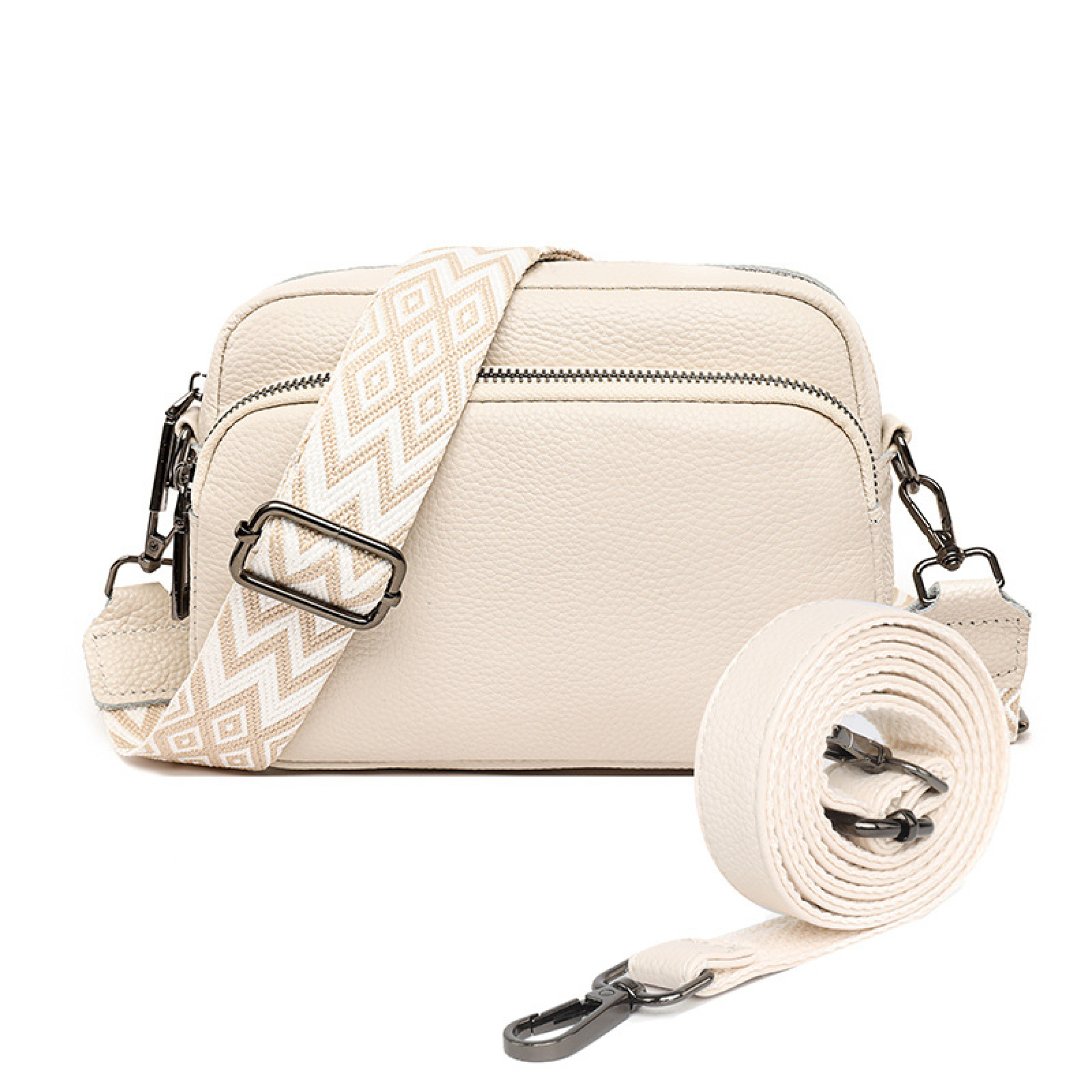 Kensington Leather Crossbody Bag and Accessories