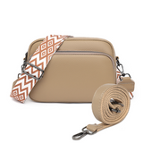 Kensington Leather Crossbody Bag and Accessories