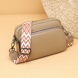 Kensington ādas Crossbody soma un aksesuāri